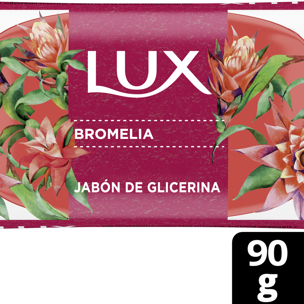 Lux Jabón en Barra Bromelia 90 g