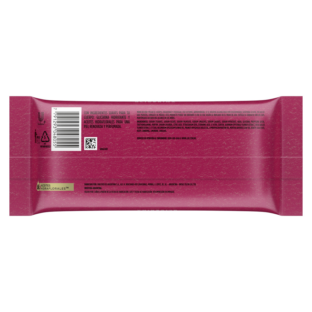 Lux Jabón en Barra Bromelia Pack de 3 90 g