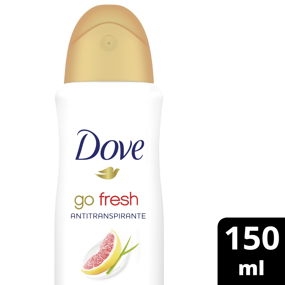 Dove Antitranspirante en Aerosol Pomelo Go Fresh 150 ml