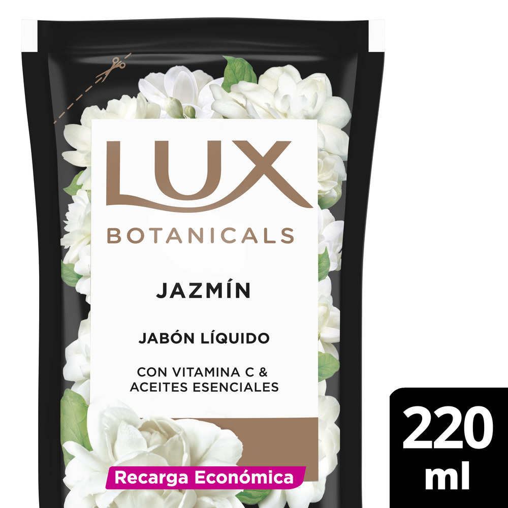 Lux Jabón Líquido para Manos Botanicals Jazmin 220 ml