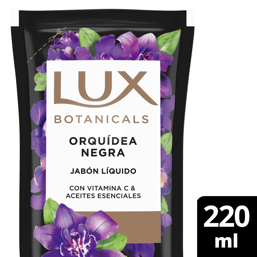 Lux Jabón Líquido para Manos Botanicals Orquidea Negra 220 ml