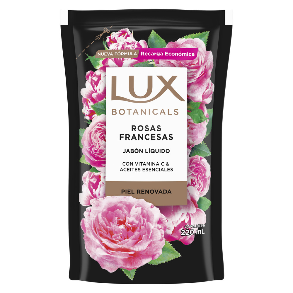 Lux Jabón Líquido para Manos Botanicals Rosas Francesas 220 ml