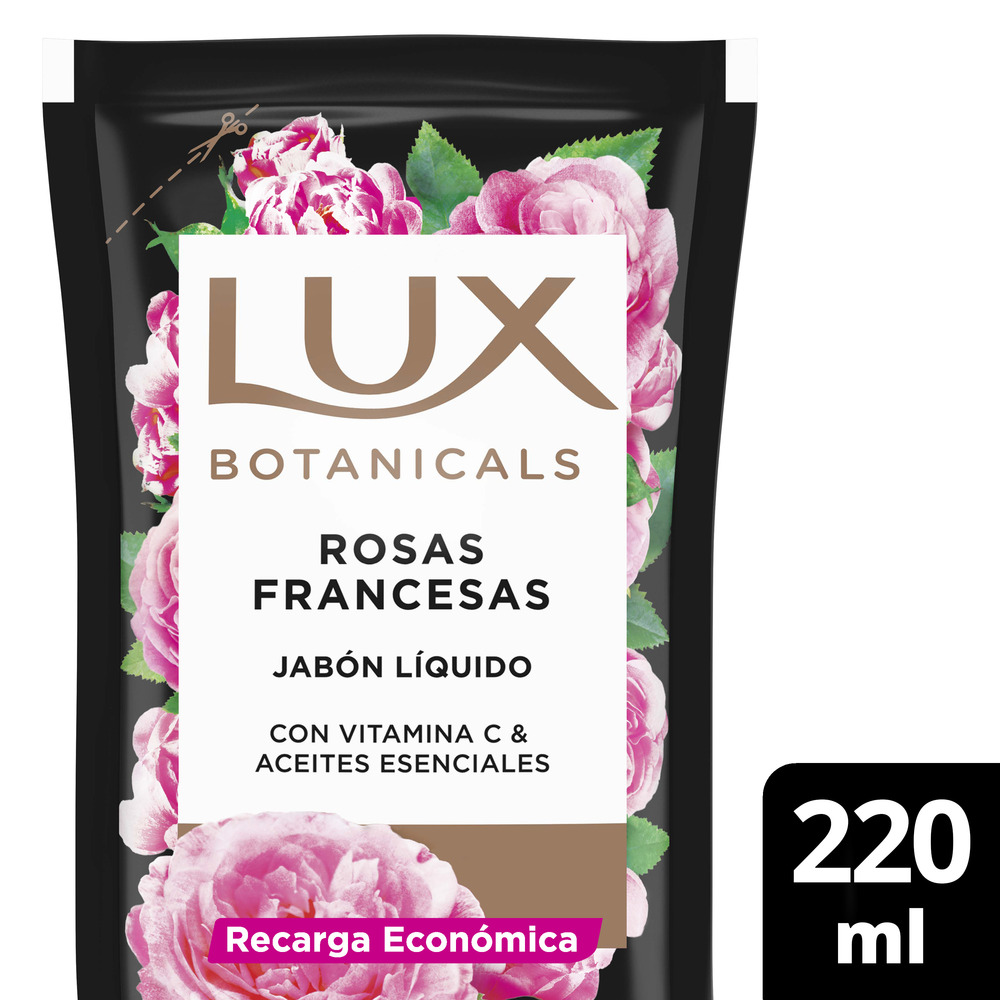 Lux Jabón Líquido para Manos Botanicals Rosas Francesas 220 ml