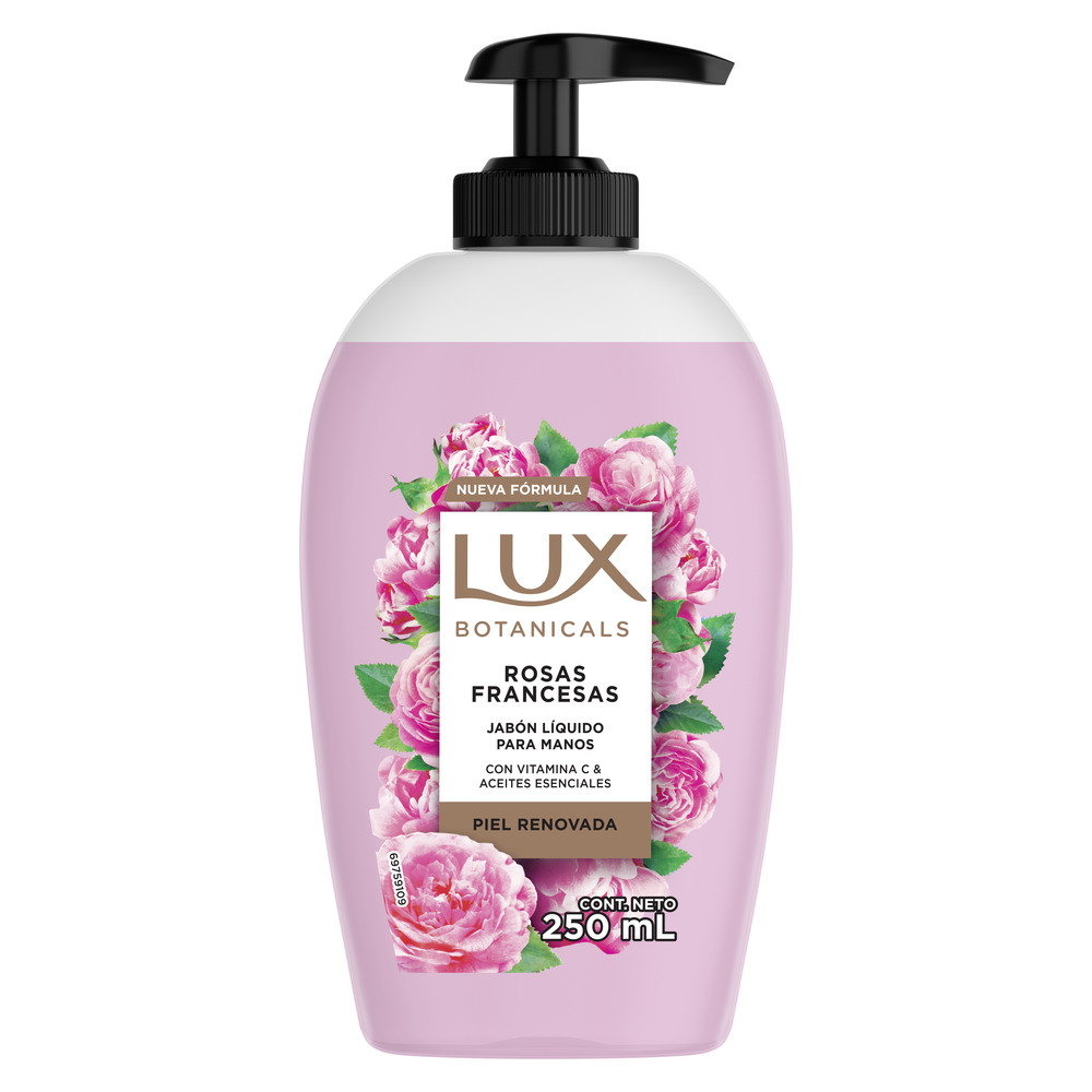 Lux Jabón Liquido para Manos Botanicals Rosas Francesas 250 ml