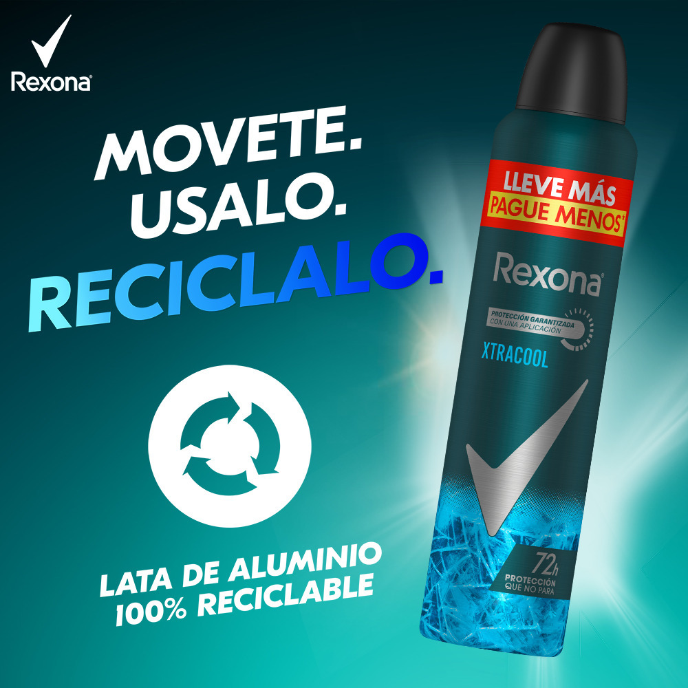 Rexona Desodorante Xtracool 250 ml