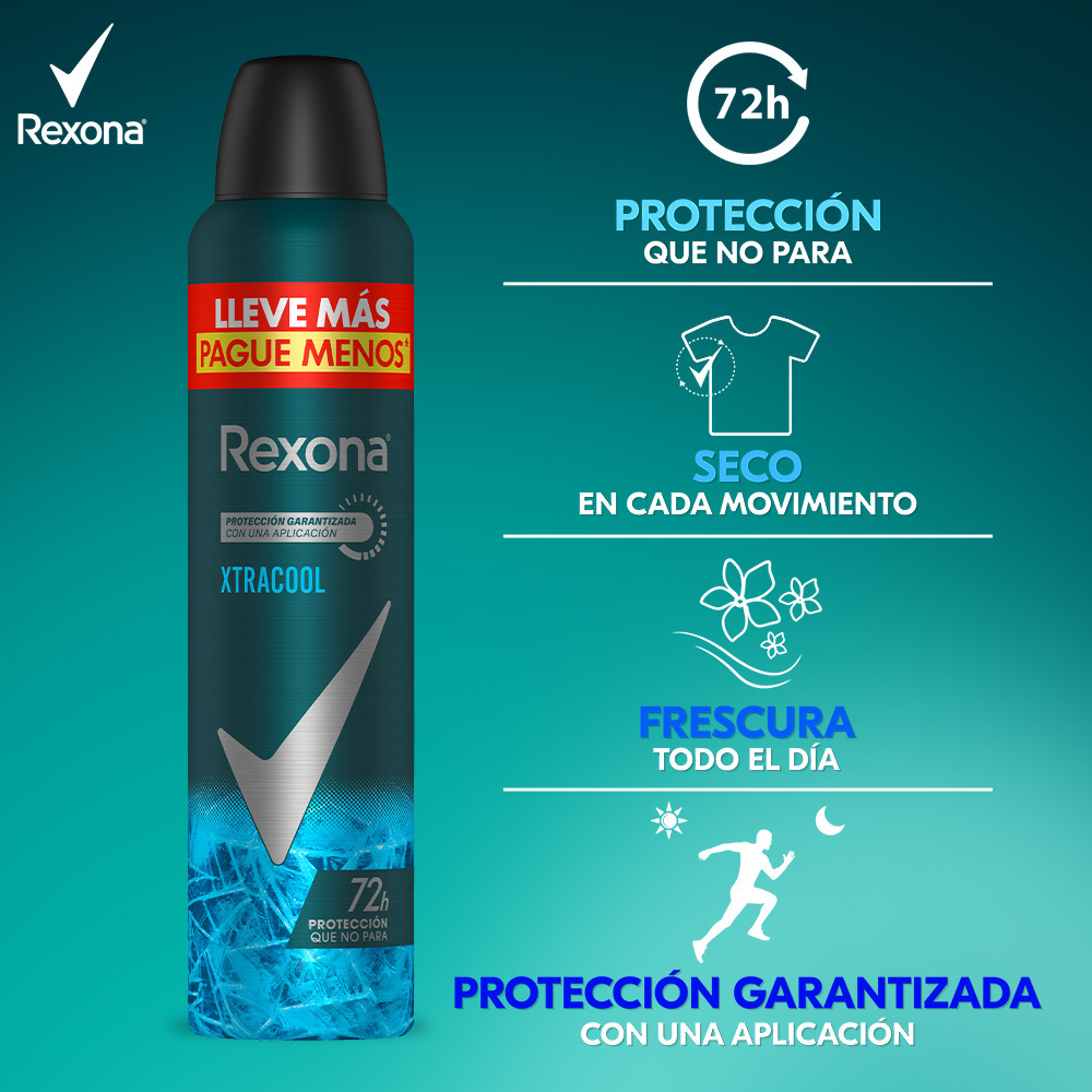 Rexona Desodorante Xtracool 250 ml
