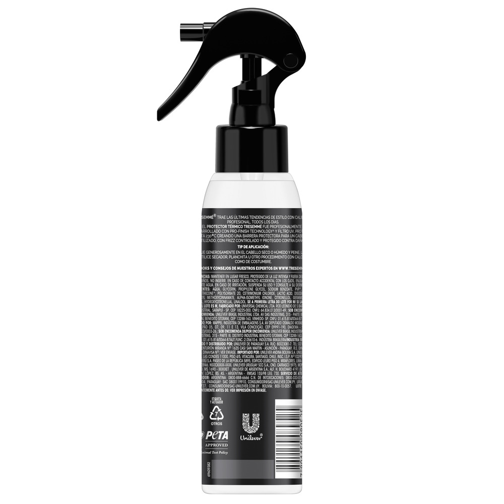 Tresemme Spray Protector Térmico Antifrizz 120 ml