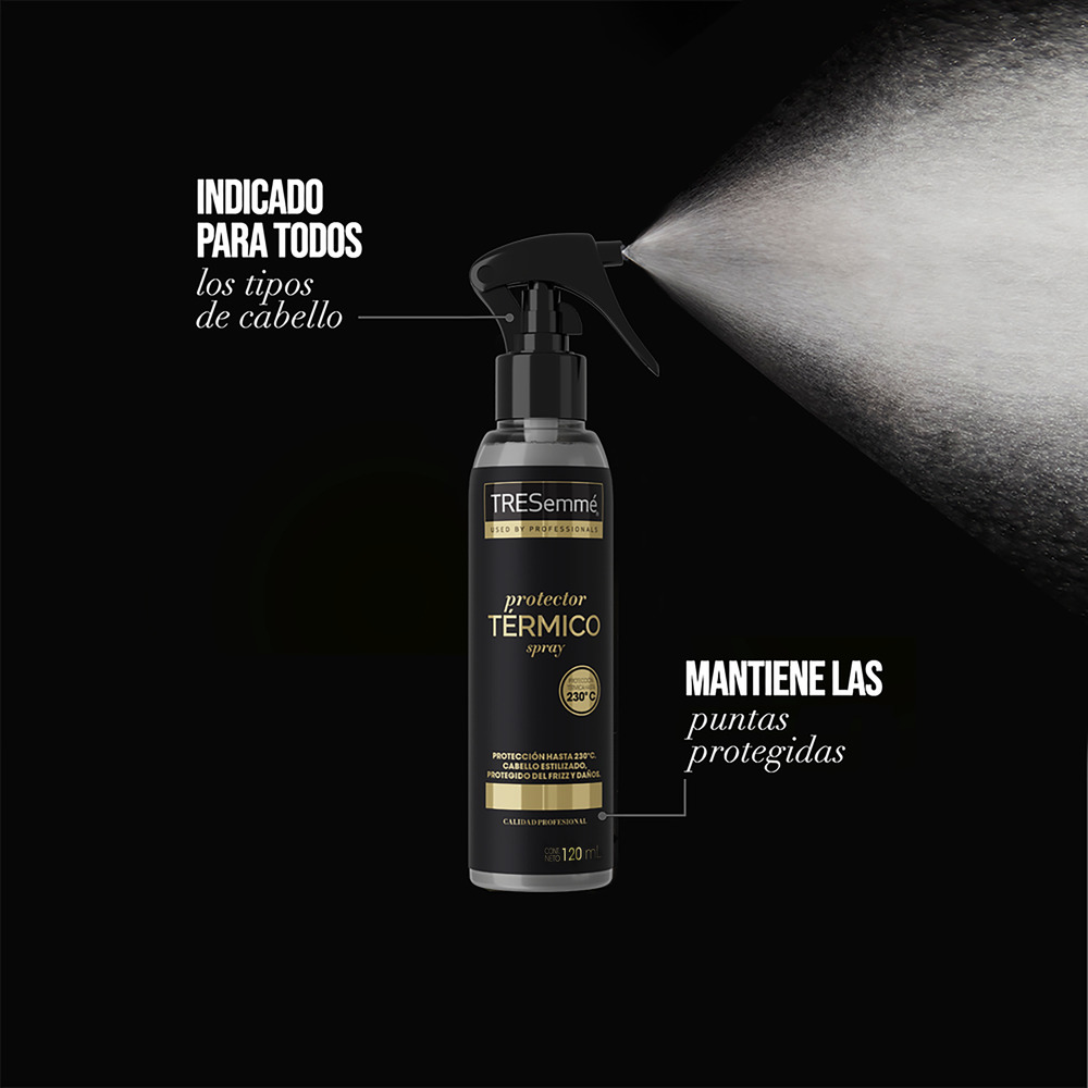 Tresemme Spray Protector Térmico Antifrizz 120 ml