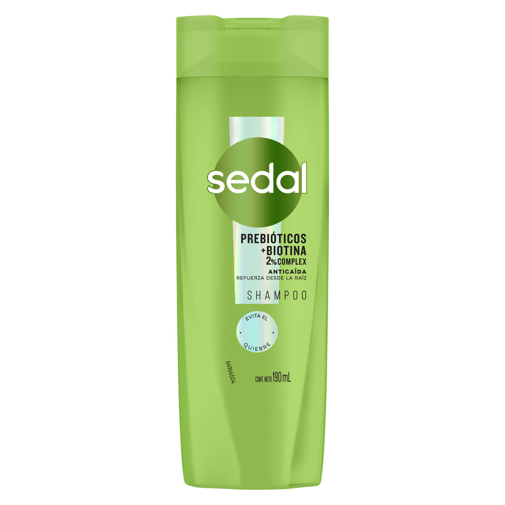 Sedal Shampoo Prebióticos + Biotina 190 ml