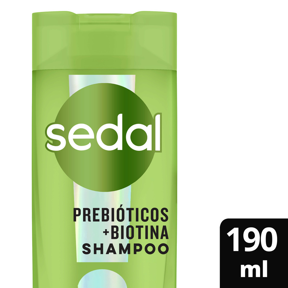 Sedal Shampoo Prebióticos + Biotina 190 ml