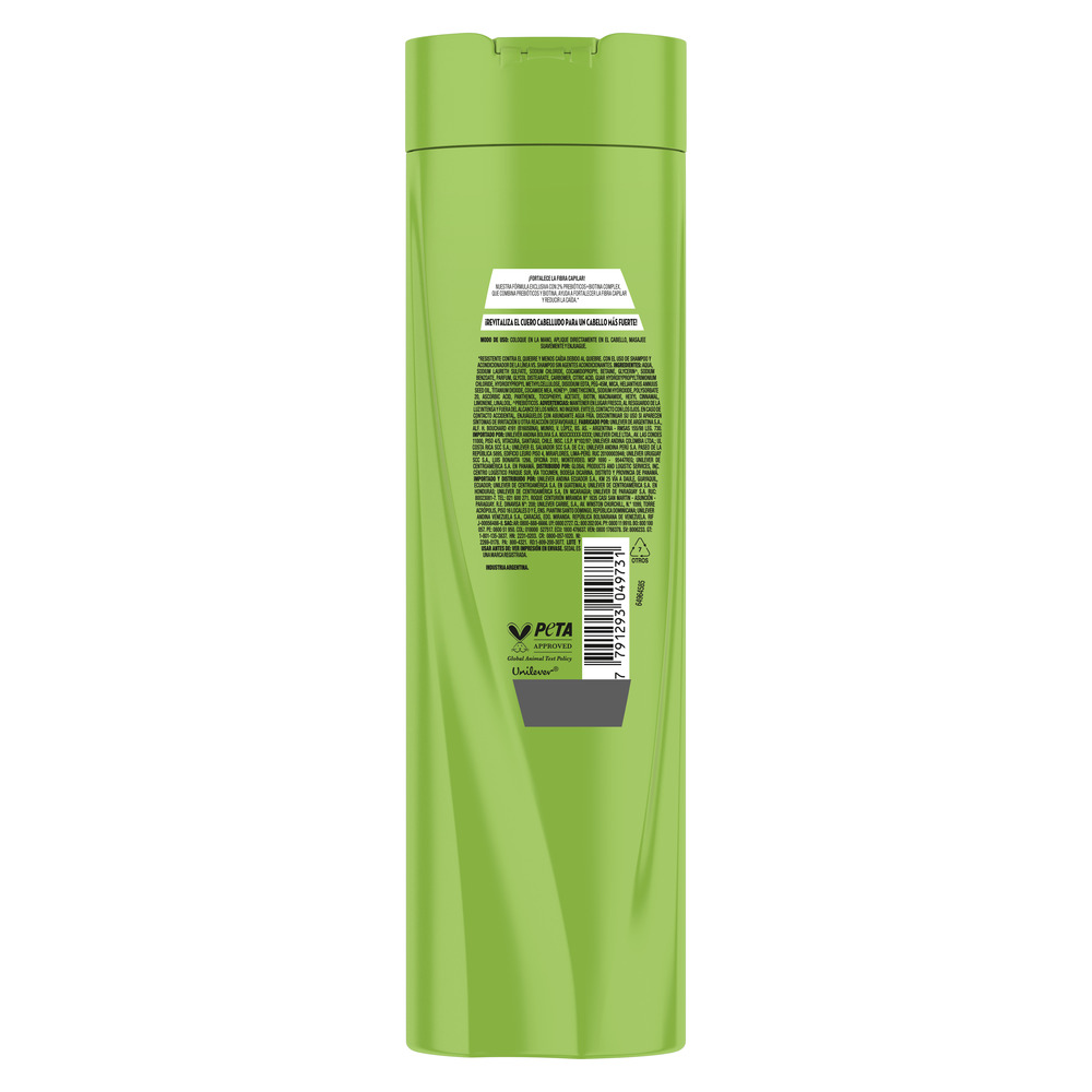 Sedal Shampoo Prebióticos + Biotina 340 ml