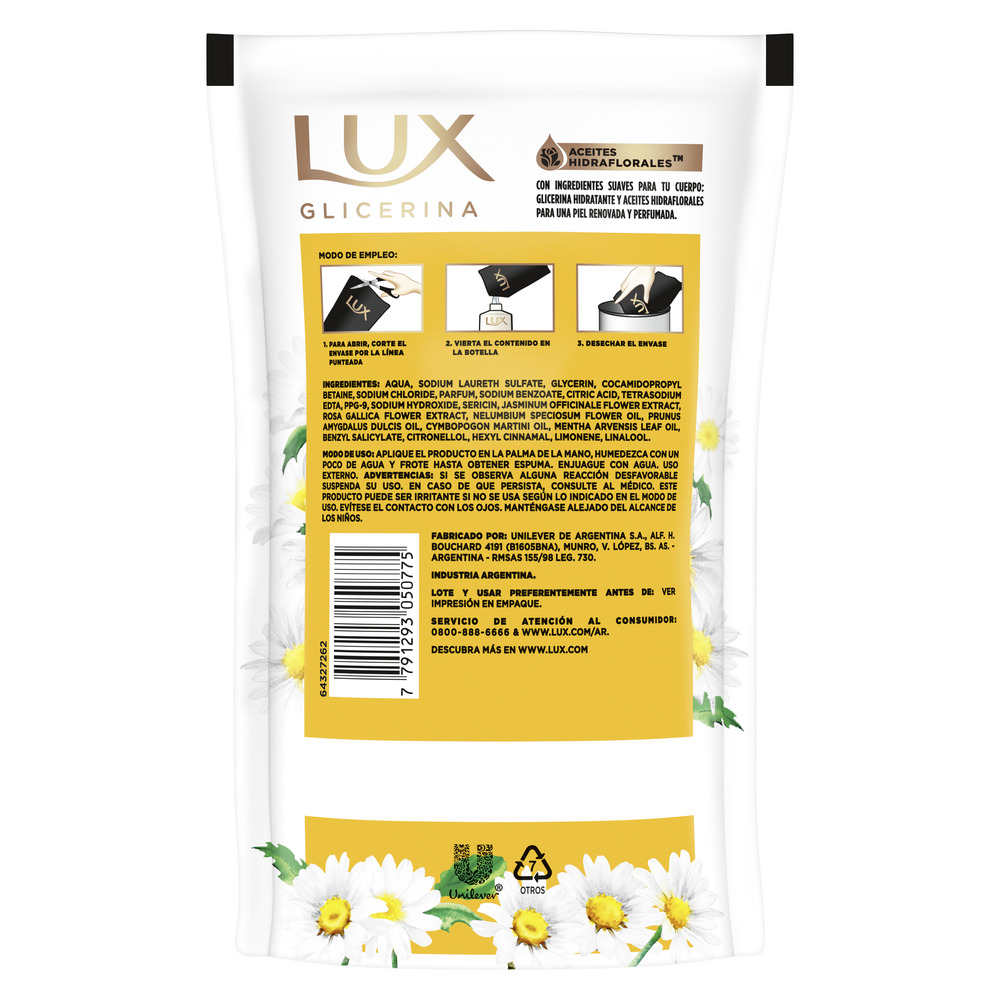 Lux Jabón Líquido Bromelia Doypack 220 ml