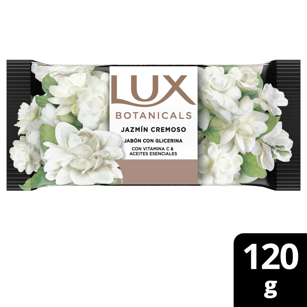 Lux Jabón en Barra Jazmín Cremoso 120 g