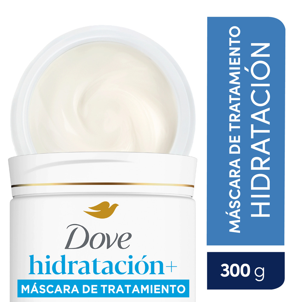 Dove Máscara de Tratamiento Hidratación + Hialuron Vit 300 g