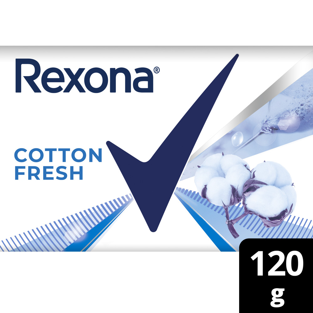 Rexona Jabón en Barra Cotton Fresh 120 g