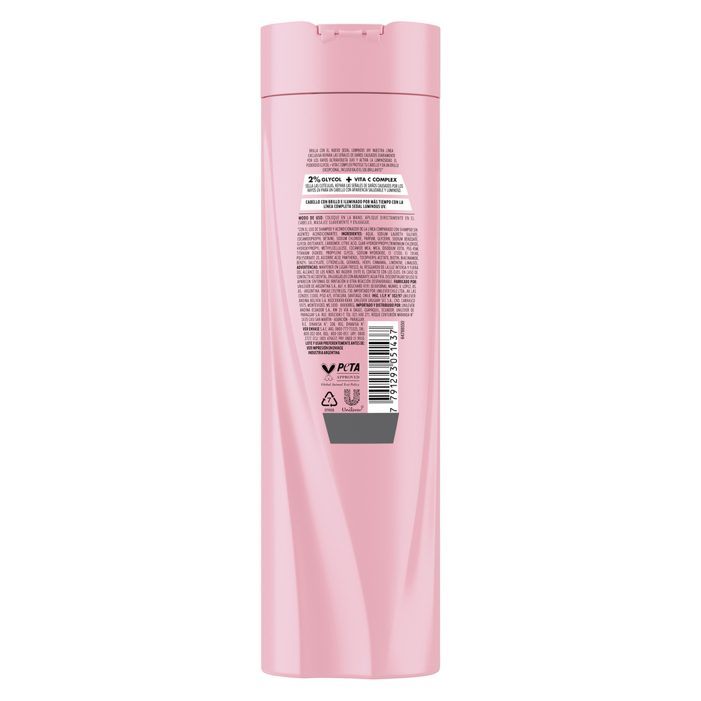 Sedal Shampoo Luminous UV 340 ml
