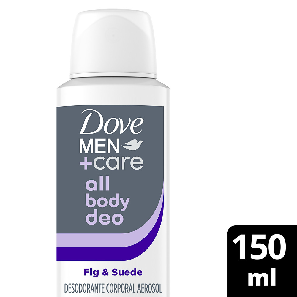 Dove Desodorante en Aerosol para Todo el Cuerpo Men All Body Fig y Suede 150 ml