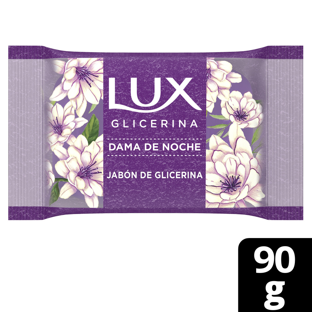 Lux Jabón de Glicerina Dama de Noche en Barra 90 g
