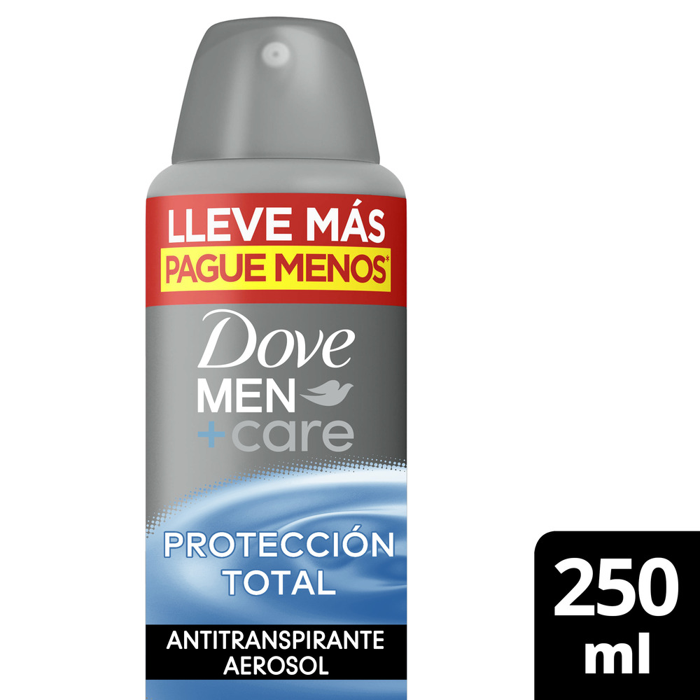 Dove Antitranspirante en Aerosol Men + Care Protección Total 250 ml