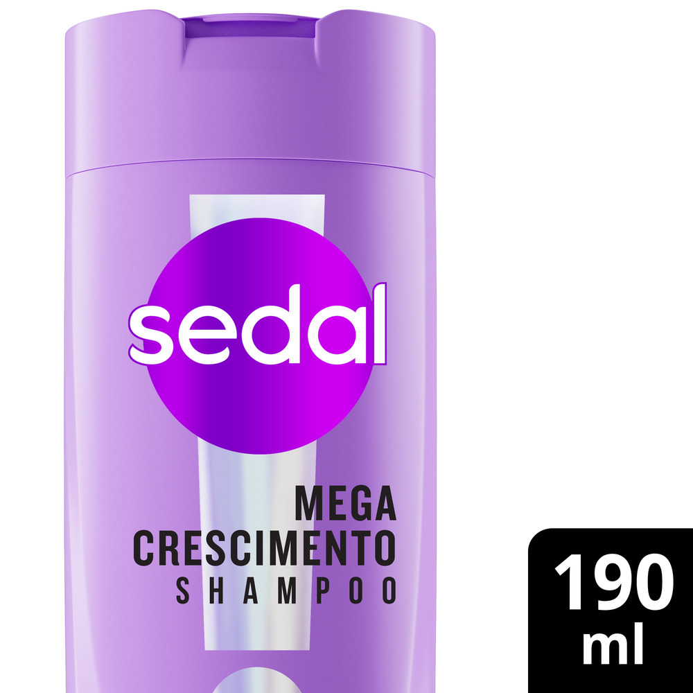 Sedal Shampoo Mega Crecimiento 190 ml