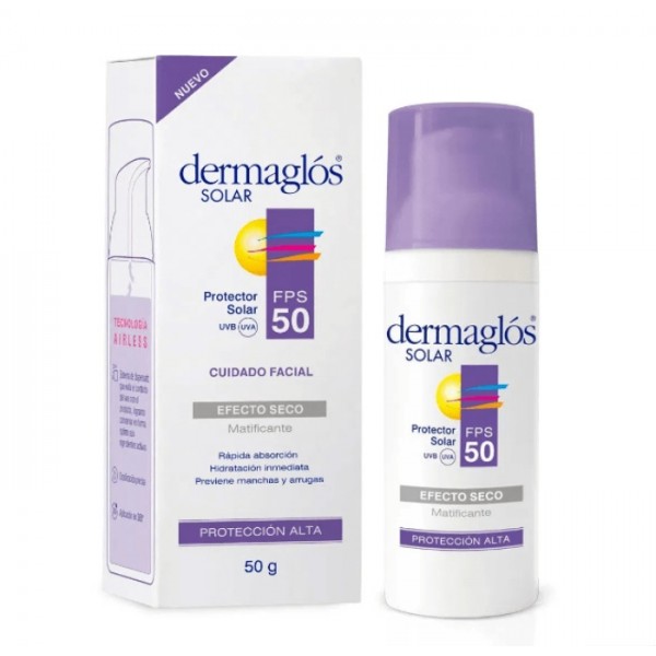 Dermaglós Solar F50 sin Color Fluid 50 g
