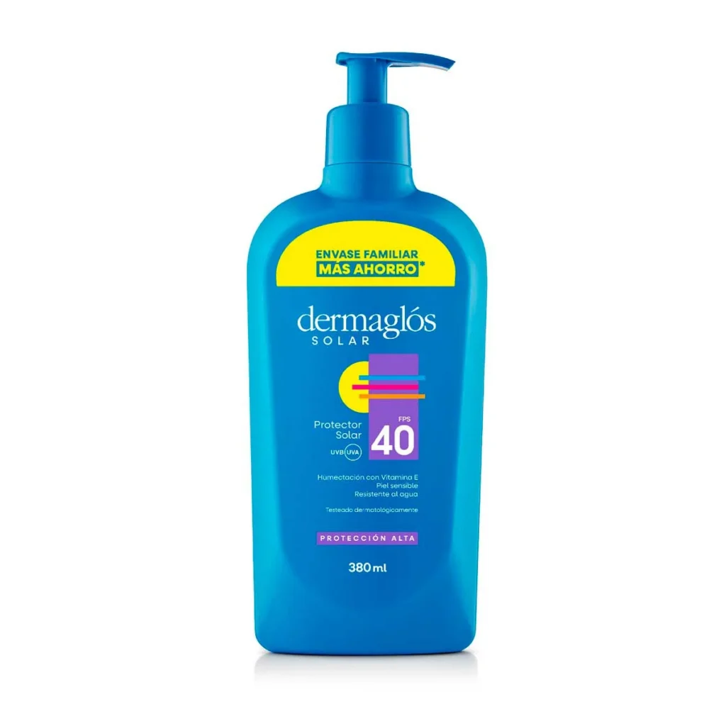 Dermaglós Combo Emulsión R A Solar F40 380 ml