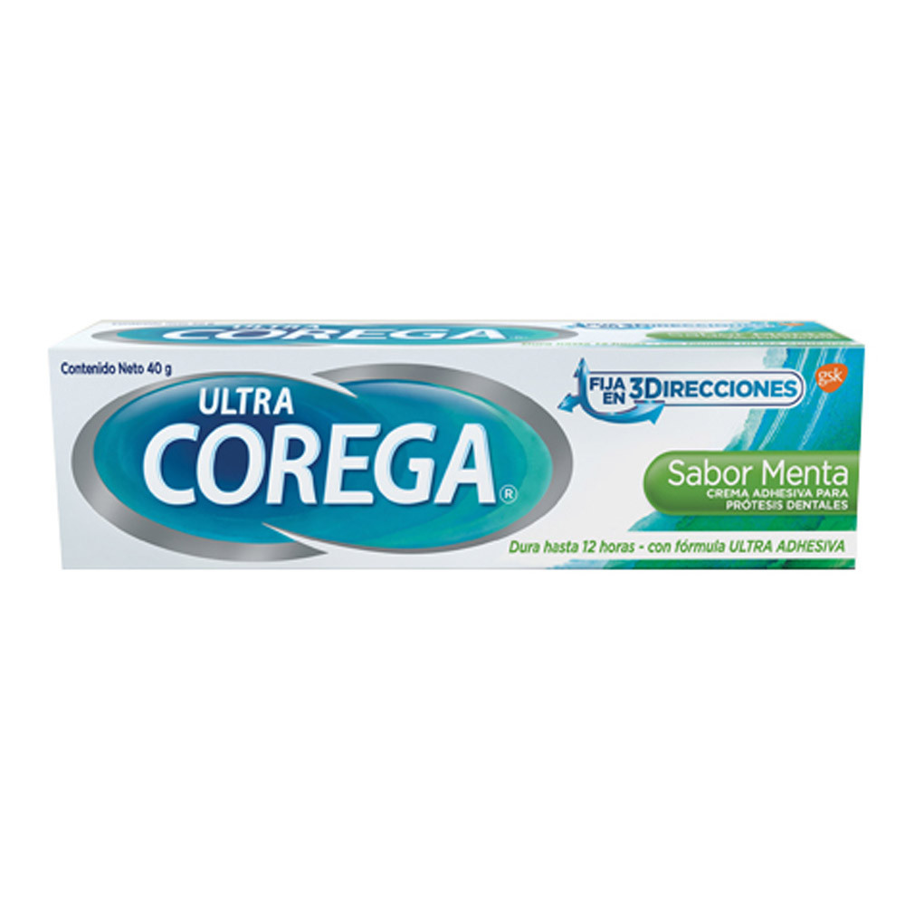 Ultra Corega Crema Adhes(Menta) 40 g