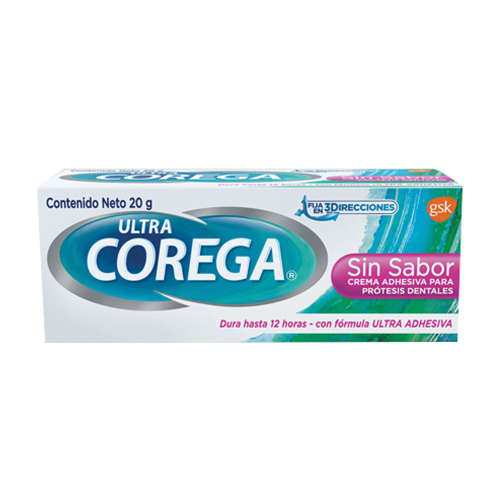 Ultra Corega sin Sabor Crema x20