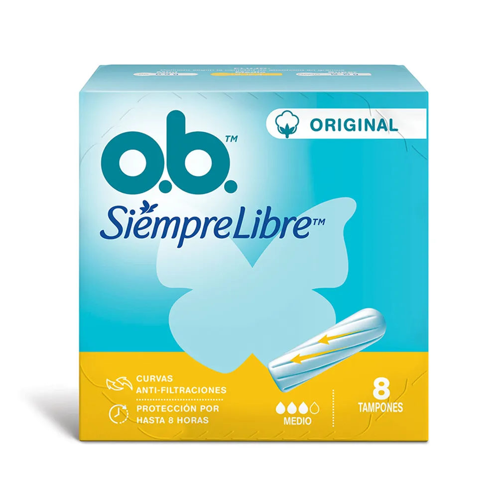 Ob Medio Tampones x8