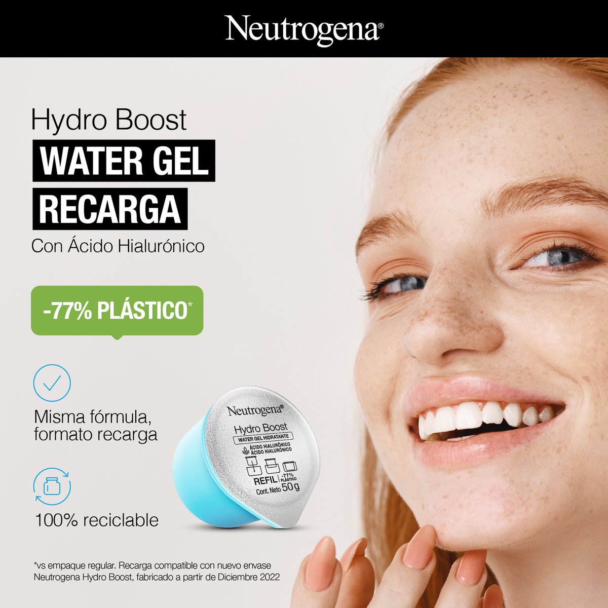 Neutrogena Refill Hydro Boost Crema Facial 50 g