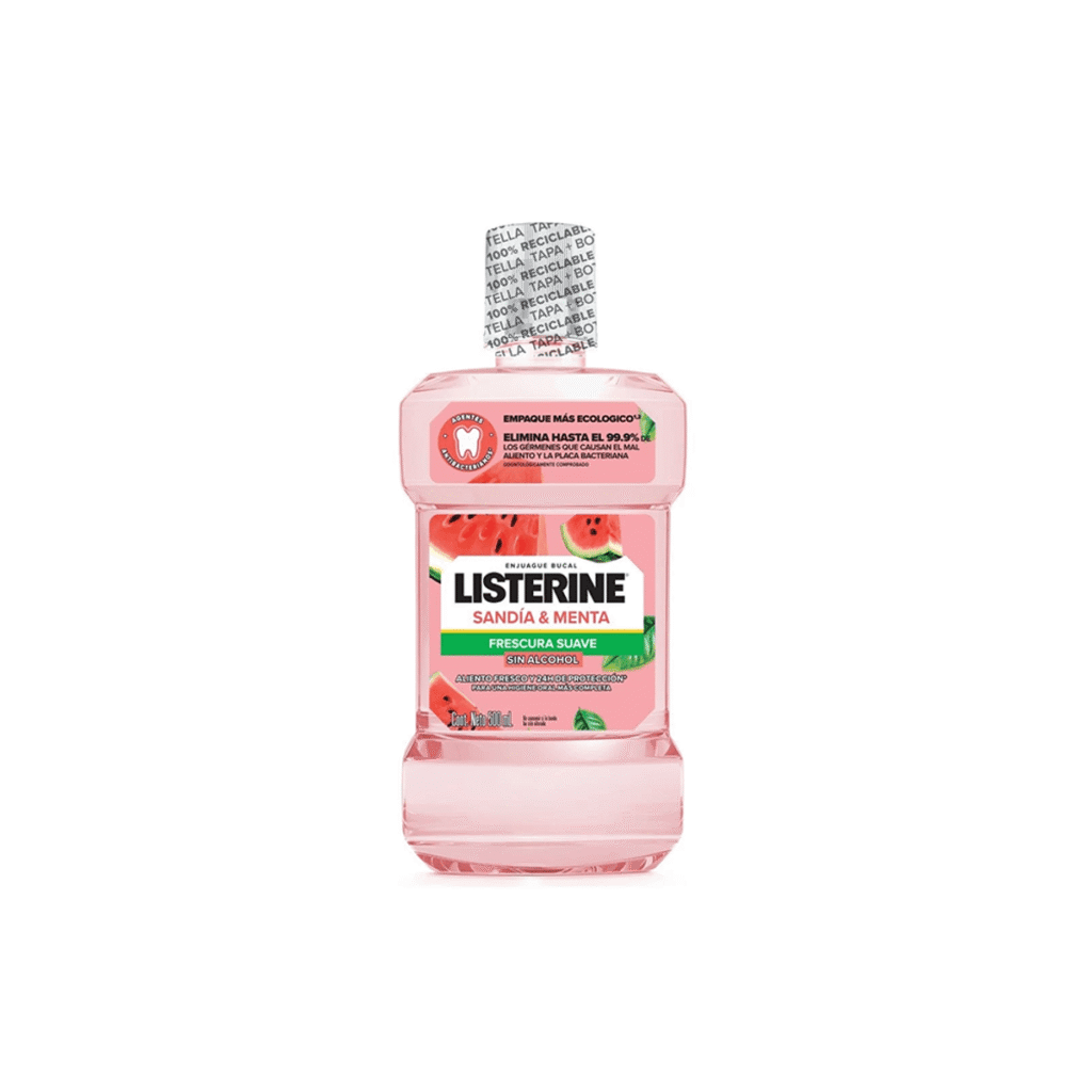 Listerine Sandia y Menta Enjuague Bucal 500 ml