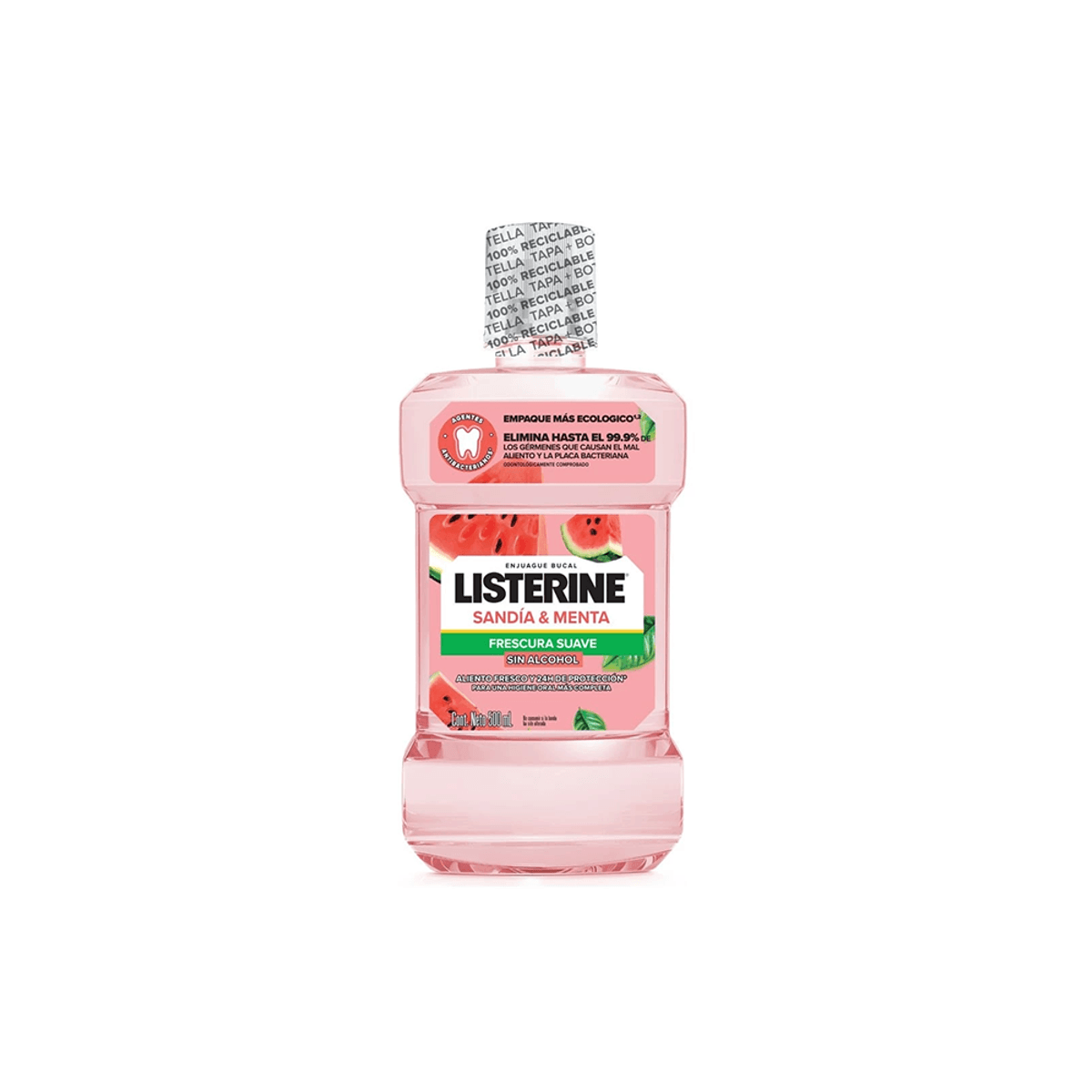 Listerine Sandia y Menta Enjuague Bucal 500 ml