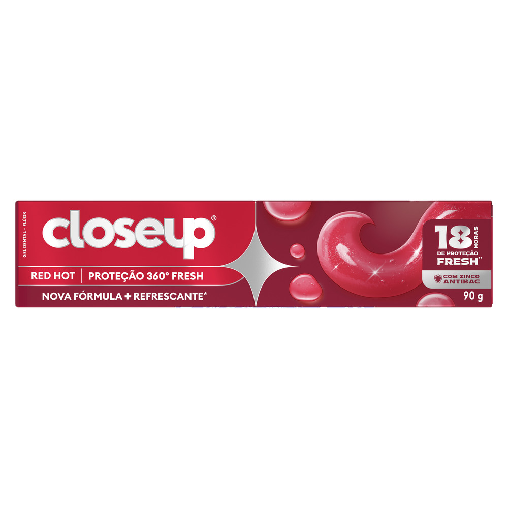 Close Up Pasta Dental en Gel Red Hot 90 g