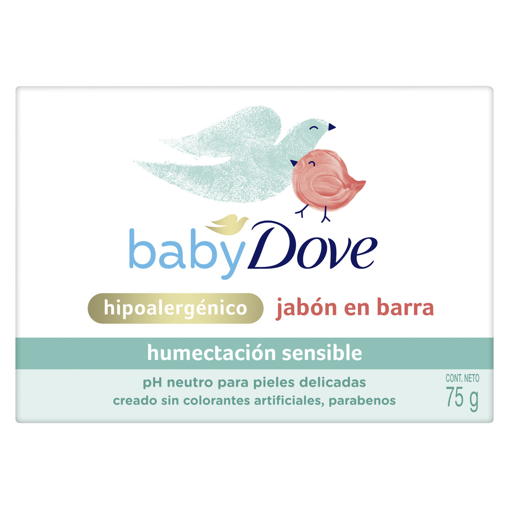Dove Jabon en Barra Humectación Sensible 75 g