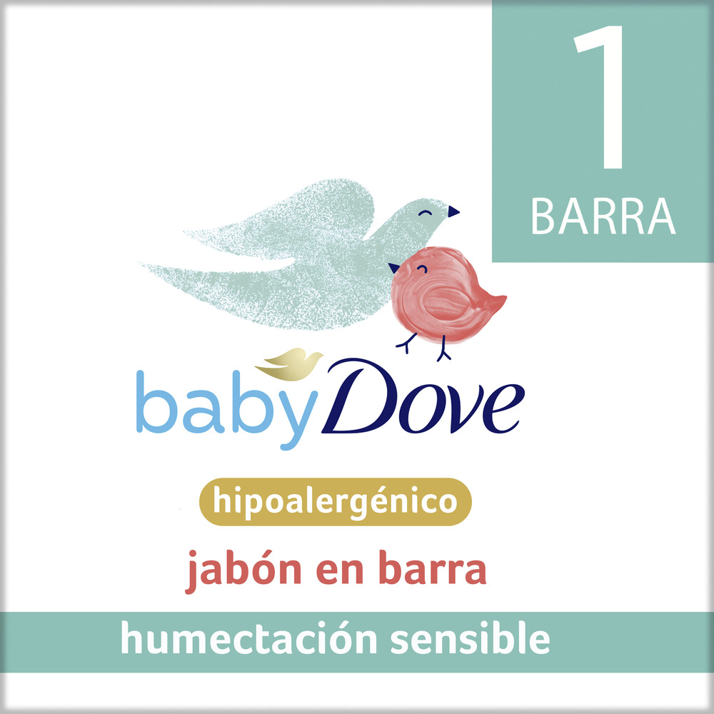 Dove Jabon en Barra Humectación Sensible 75 g