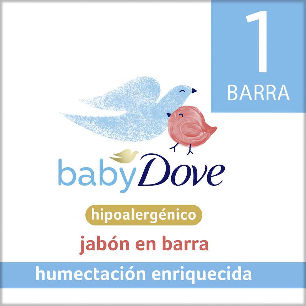 Dove Jabon en Barra Humectación Enriquecida 75 g