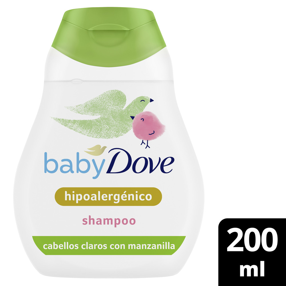 Dove Shampoo Cabello Claro Baby Humectación Enriquecida Ph Neutro 200 ml