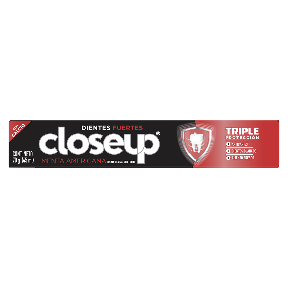 Close Up Pasta Dental Triple Protección Menta Americana 70 g