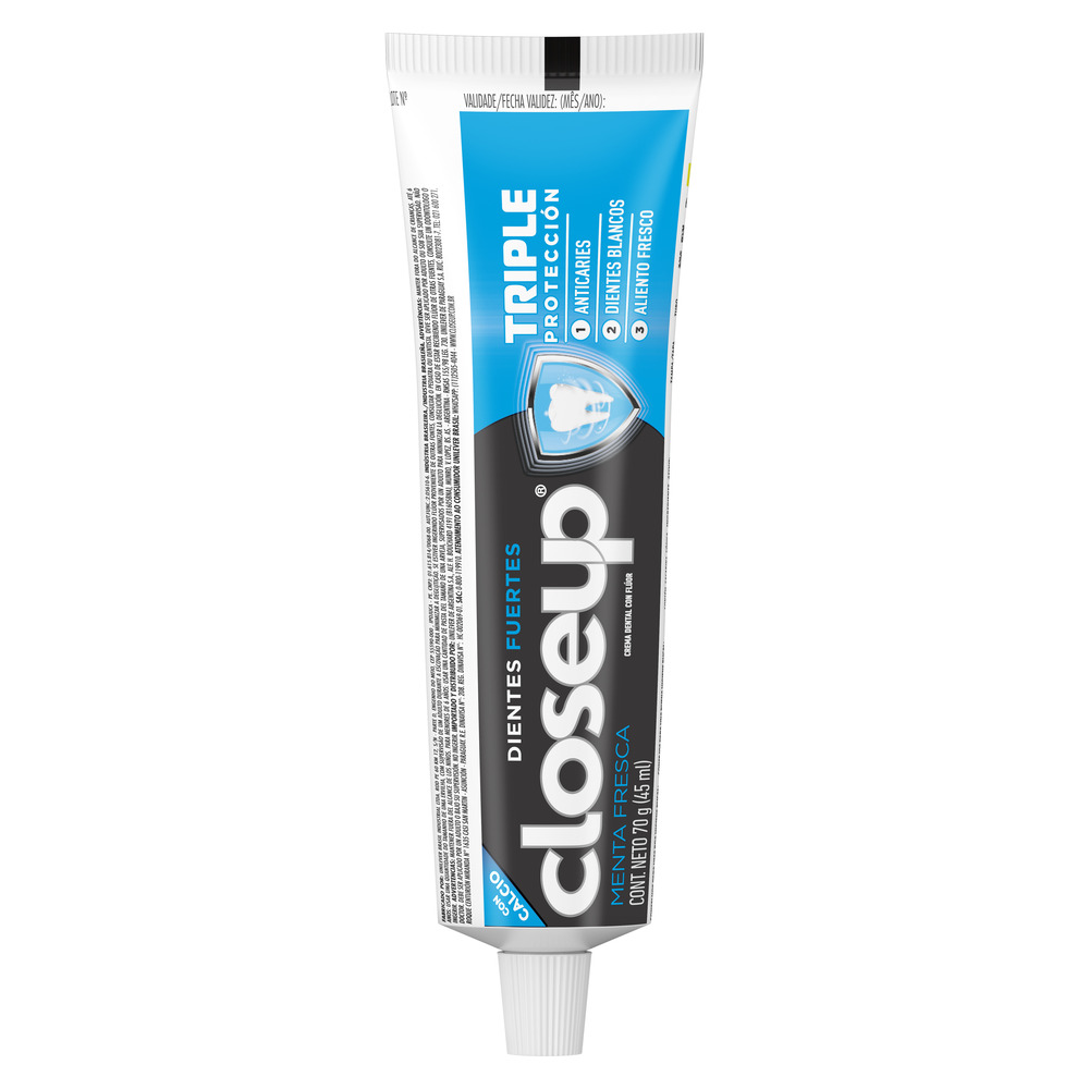 Close Up Pasta Dental Triple Protección Menta Fresca 70 g