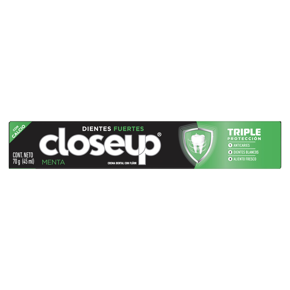 Close Up Pasta Dental Triple Protección Menta 70 g