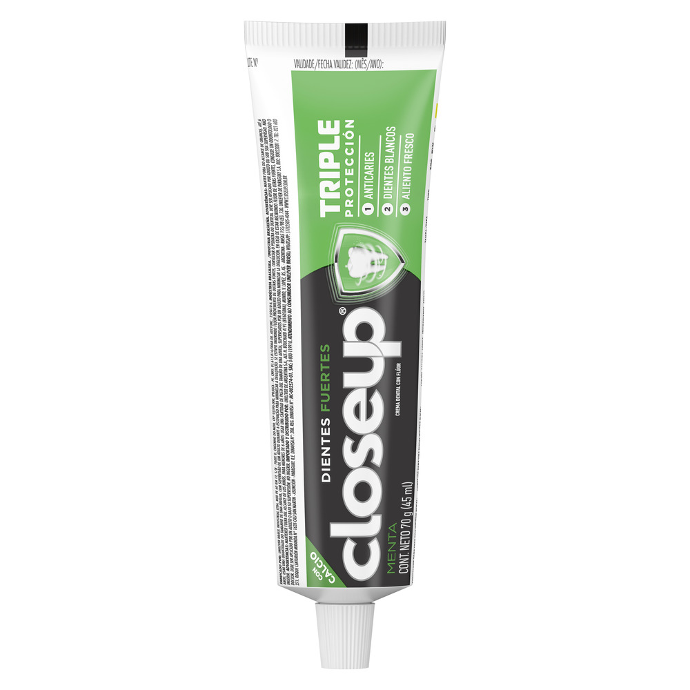 Close Up Pasta Dental Triple Protección Menta 70 g