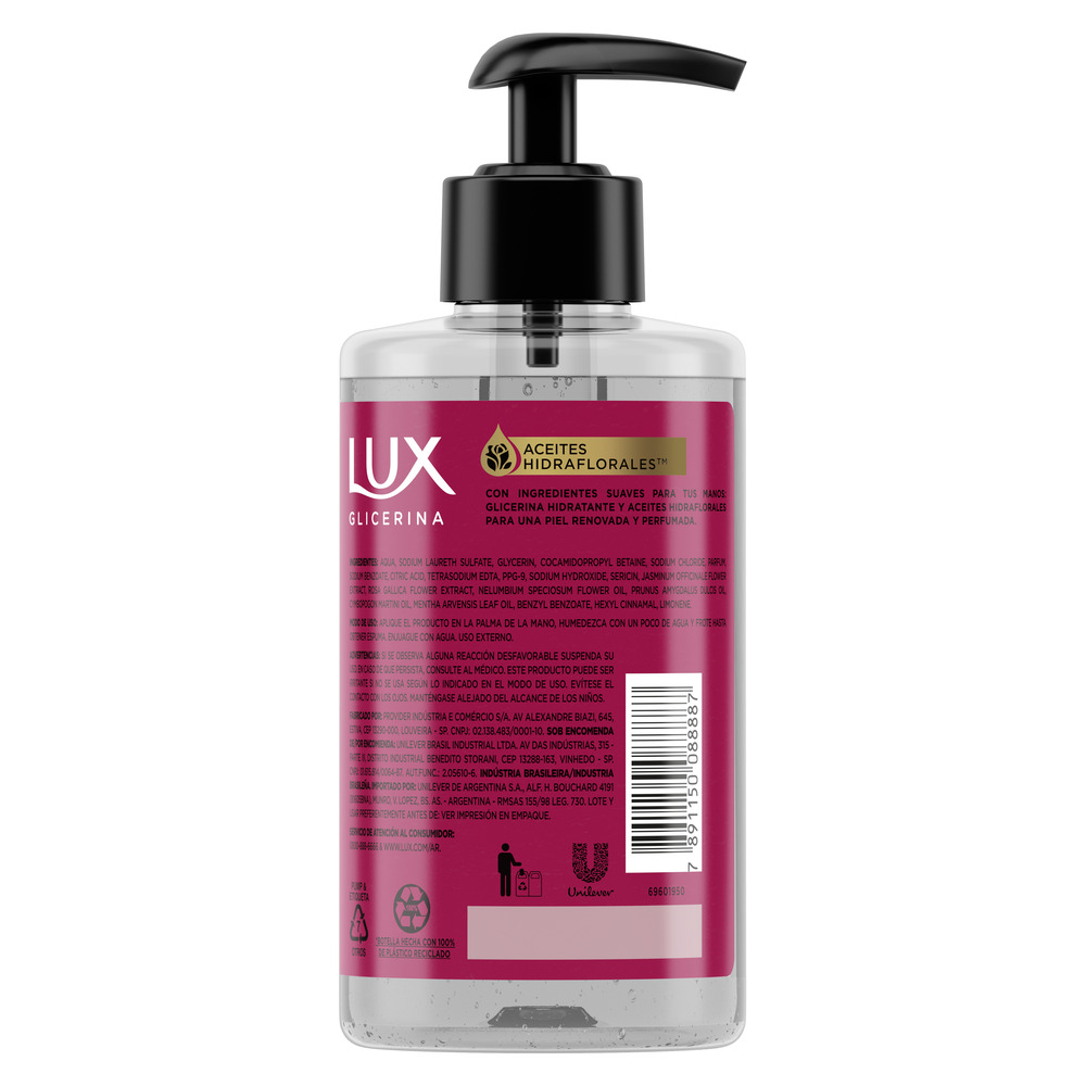 Lux Jabón Líquido Bromelia para Las Manos 300 ml