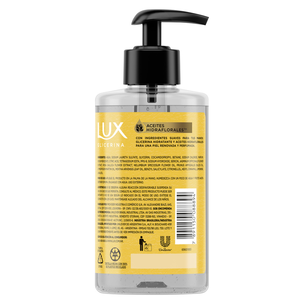 Lux Jabón Líquido Manzanilla para Las Manos 300 ml