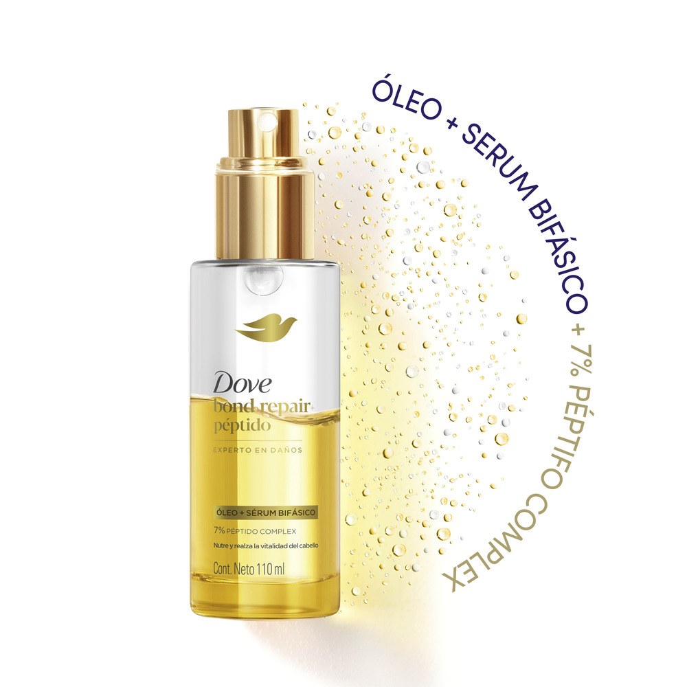 Dove Oleo + Serum Bond Repair + Péptido 110 ml