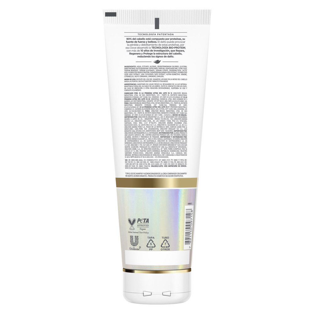 Dove Acondicionador Bond Repair + Péptido 250 ml