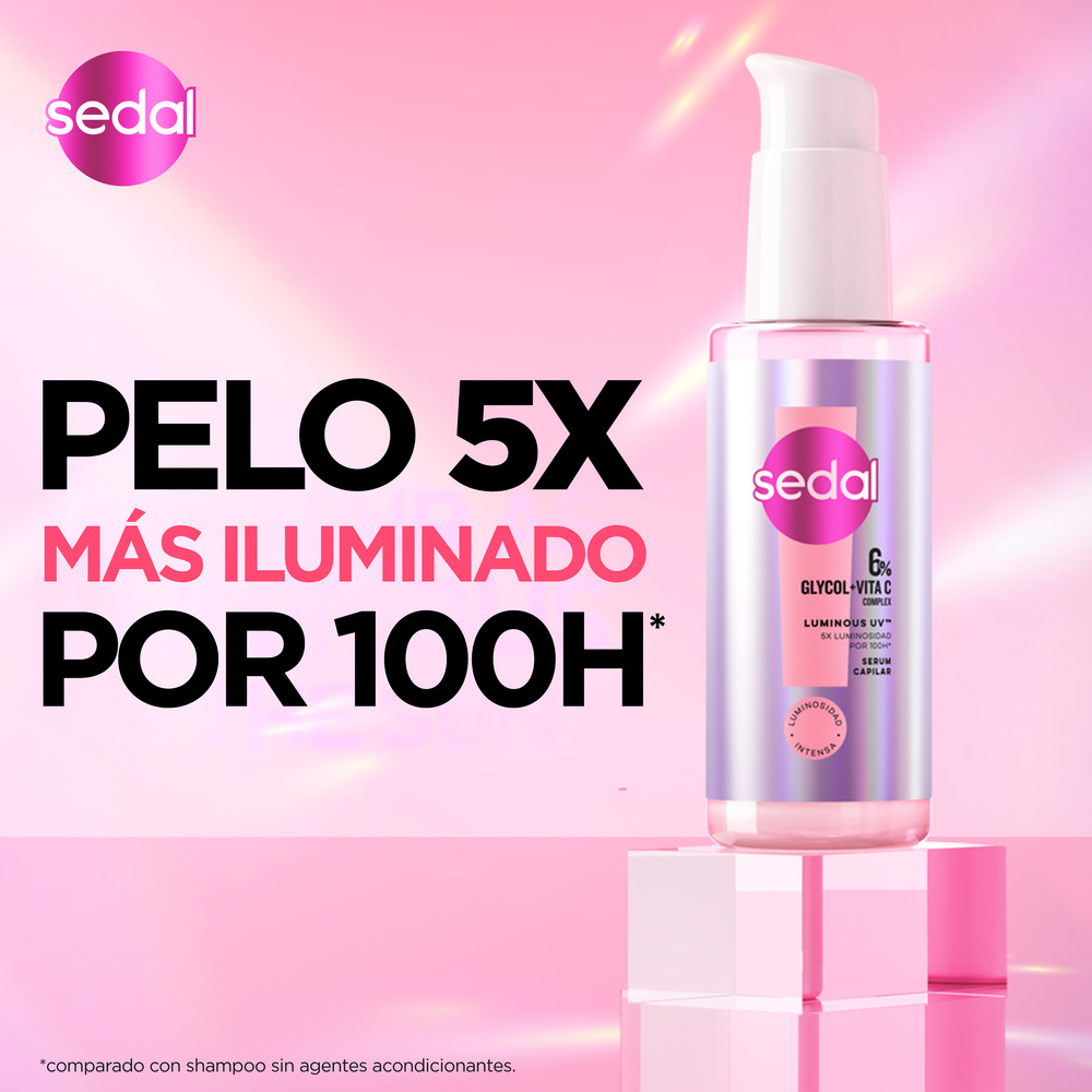 Sedal Sérum Capilar Luminous UV 110 ml
