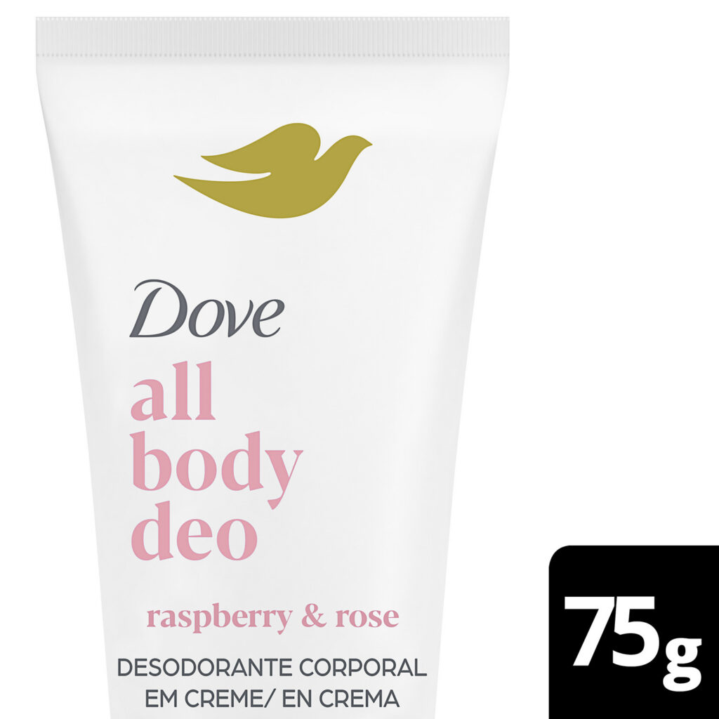 Dove Desodorante en Crema para Todo el Cuerpo All Body Raspberry y Rose 75 ml