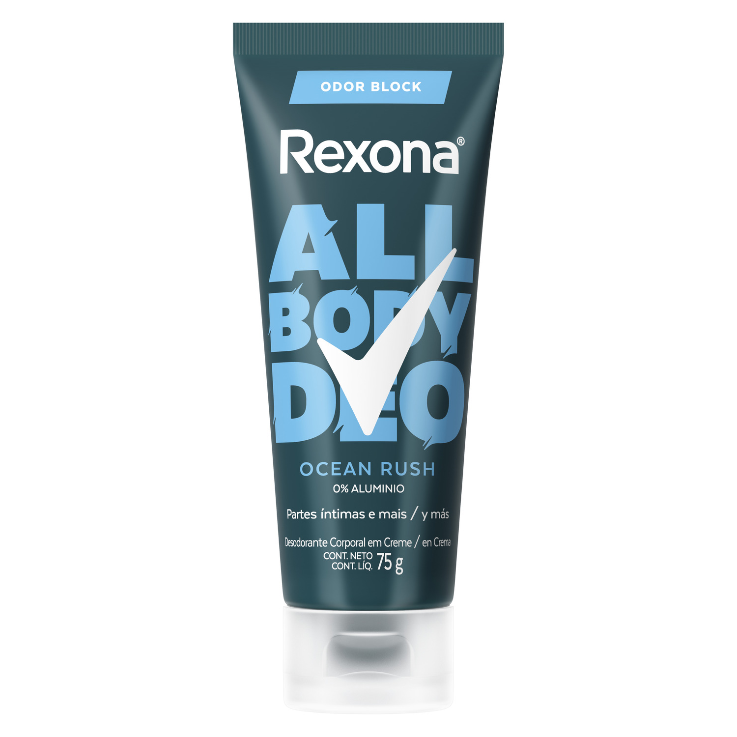 Rexona Desodorante en Crema para Todo el Cuerpo All Body Ocean Rush 75 ml