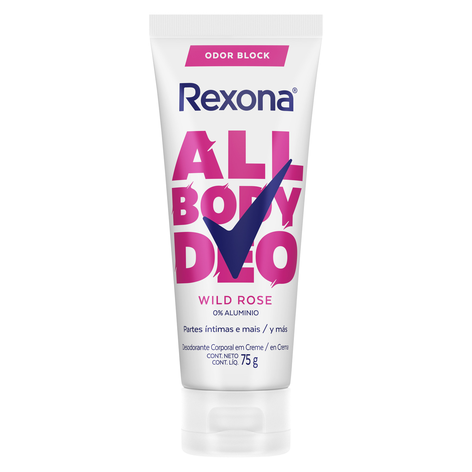 Rexona Desodorante en Crema para Todo el Cuerpo All Body Wild Rose 75 ml