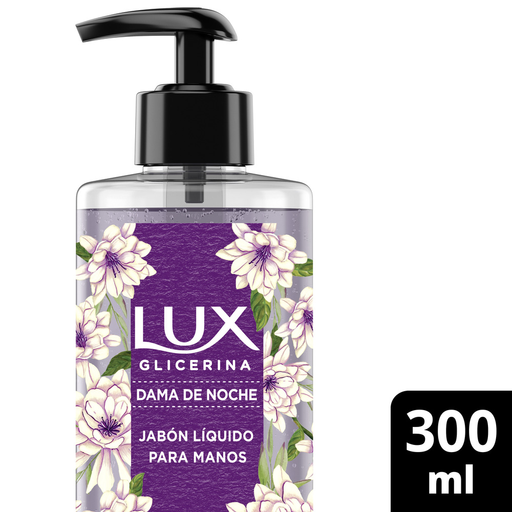 Lux Jabón de Glicerina Dama de Noche 300 ml